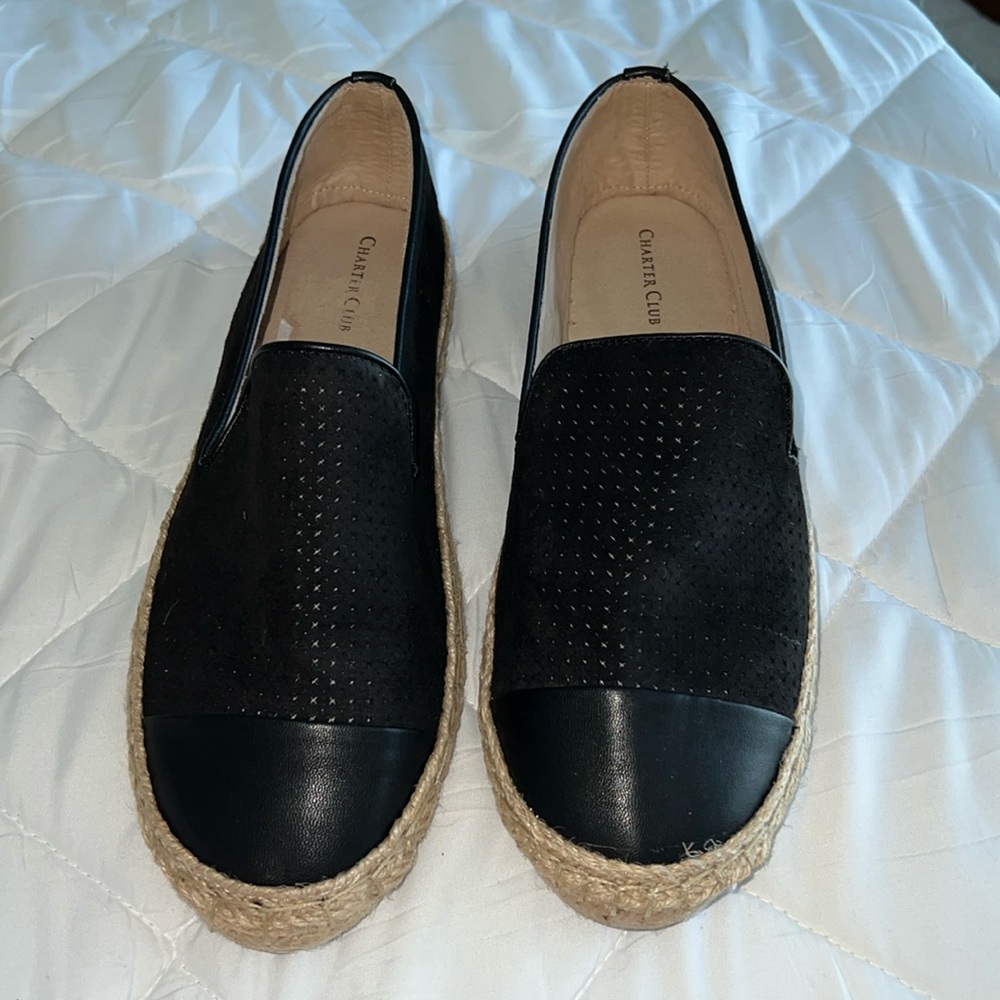 Charter Club Women's Black Shoes. Size 11m